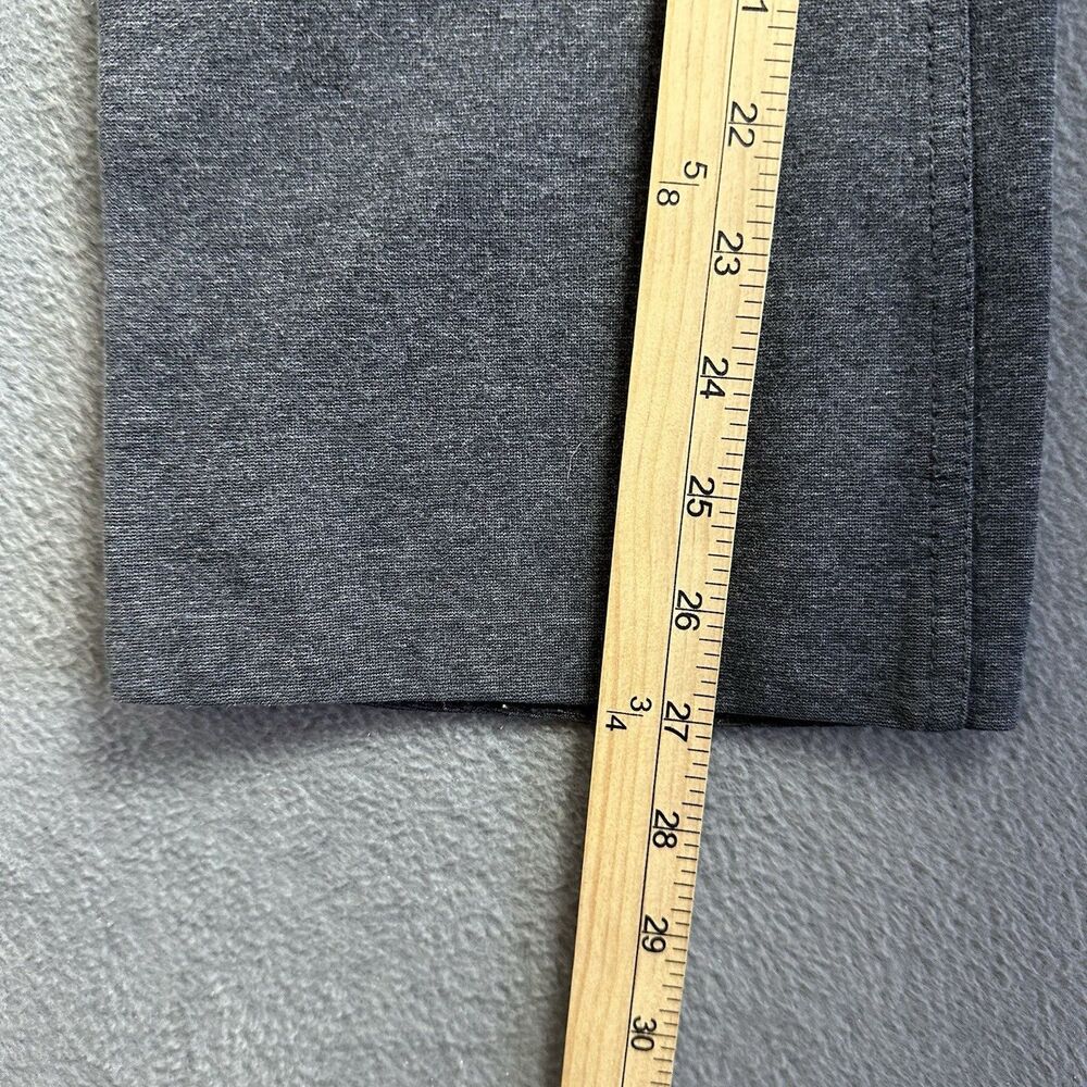 DKNY Jeans Womens 4 Pants Gray Straight Knit Stretch Mid Rise Casual EUC - Picture 10 of 11